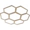 Ekena Millwork Florin Wood Fretwork Pierced Ceiling Medallion, Birch, 32"OD x 13 5/8"ID x 1/4"T CMWP32X32X0250FOBI - alternate 4